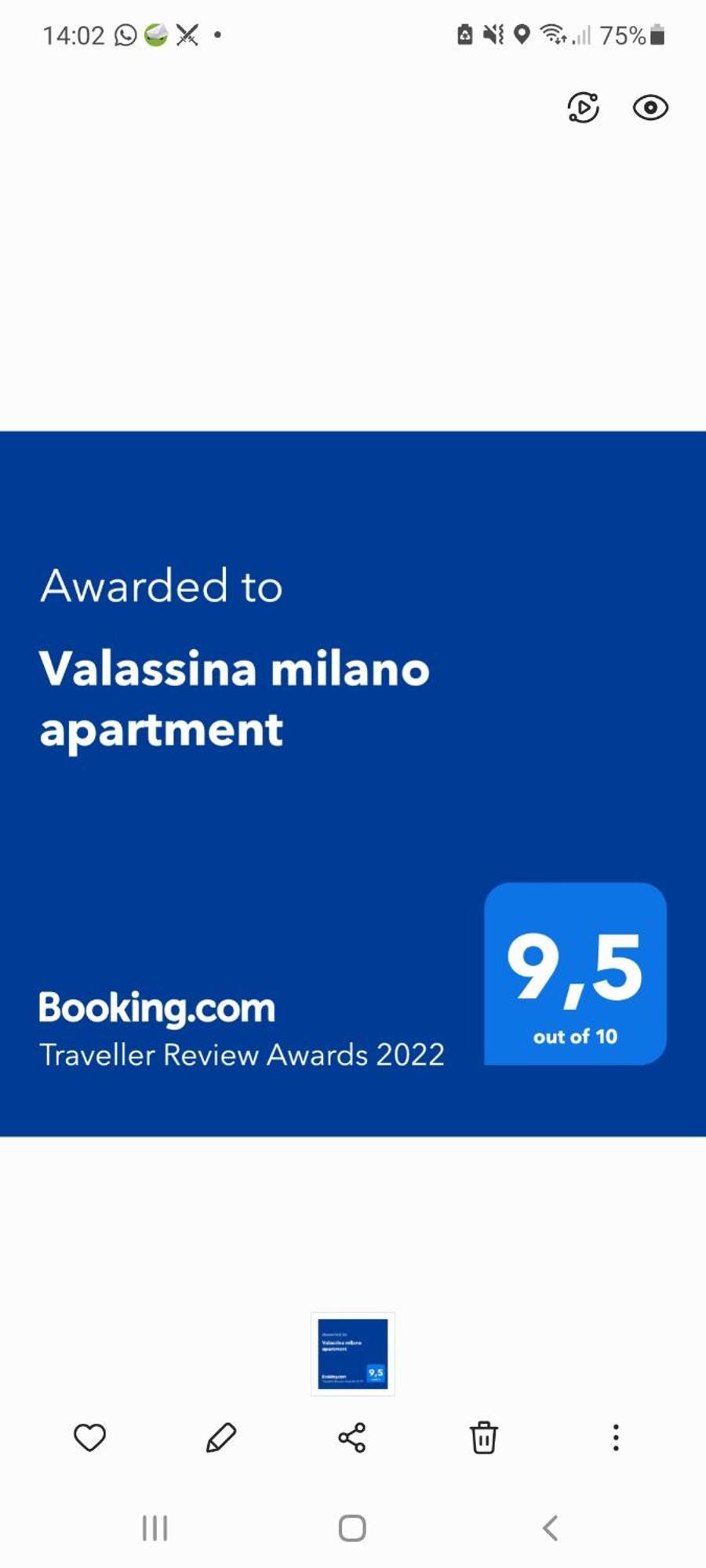 Apartamento Valassina